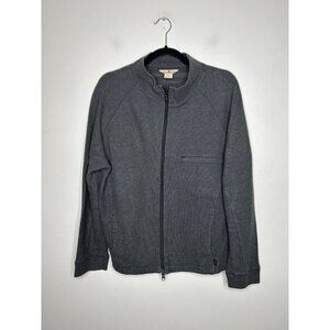 Woolrich Full Zip Long Sleeve Sweater Jacket Gray Women’s Size XL